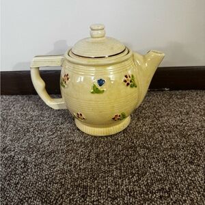 Floral Ceramic Teapot